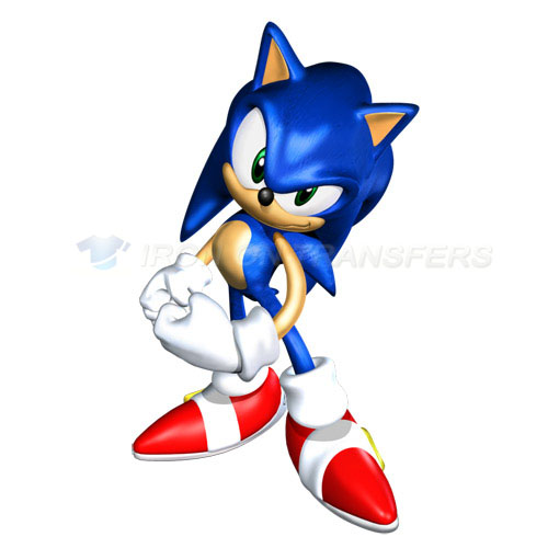 Sonic the Hedgehog Iron-on Stickers (Heat Transfers)NO.5293